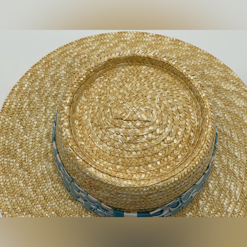 Coach Brimmed Hat With Scarf - Picture 13 of 14